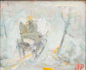 Ragnar Person, Winter Journey with Horse and Cart.