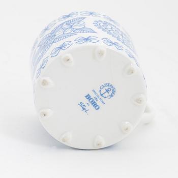 Stig Lindberg, a 24 piece porcelain coffee set, 'Boro', Gustavsberg.