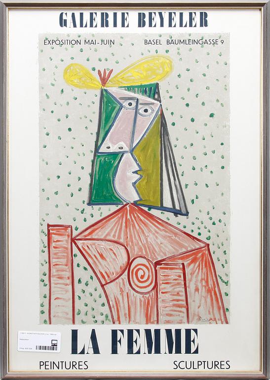 KONSTAFFISCHER, 2 st. 1960-tal.