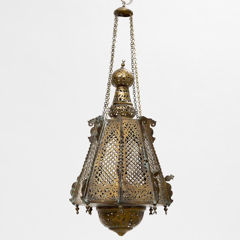 Lantern, Turkey, circa 1900.