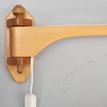Carl Malmsten, a 'Staken' wall lamp.