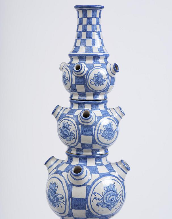 Björn Wiinblad, an imposing ceramic sculpture, Denmark, signed and dated 1971.