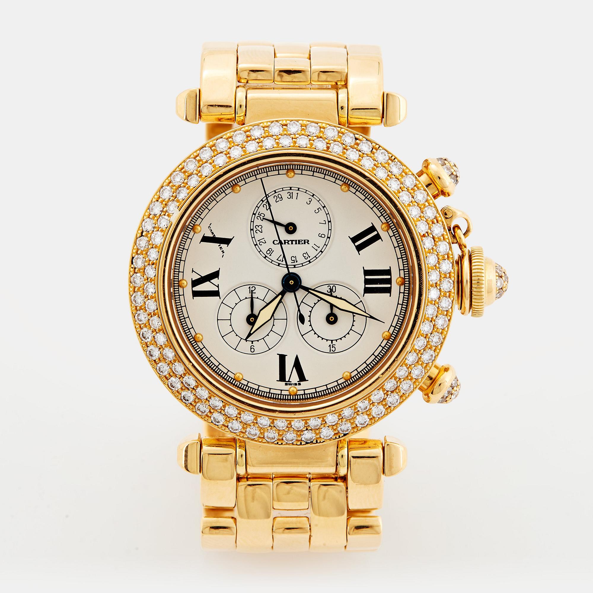 Cartier "Pasha" wristwatch.