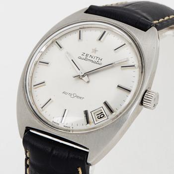 ZENITH, autosport, wristwatch, 34 mm.