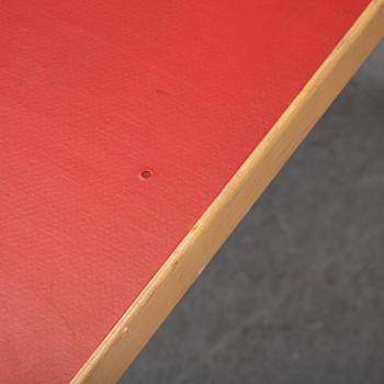 Alvar Aalto, a birch coffee table, Artek, Finland.
