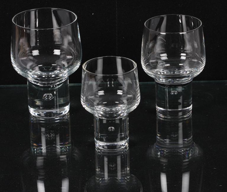 GLASSERVIS, 19 delar. Kosta. "Mambo".