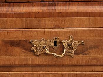 A Swedish Rococo 18th century cupboard.