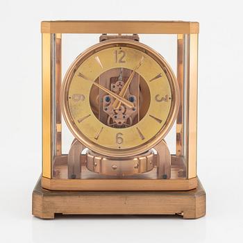 Jeager-LeCoultre, an "Atmos" table clock, 1959, in original box.