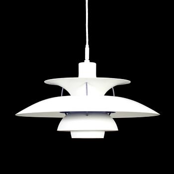 TAKLAMPA, "PH 5", Poul Henningsen för Louis Poulsen & Co, Danmark, 1900-talets andra hälft.