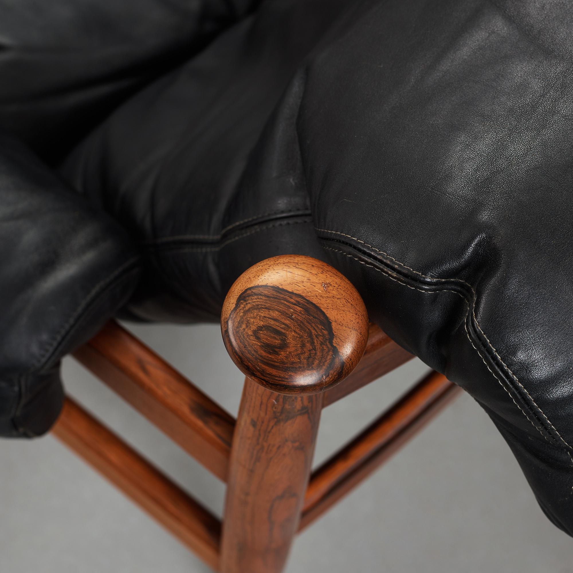 ERIC MERTHEN, fåtöljer, ett par "Amiral", Industri IRE, Skillingaryd 1960-tal.