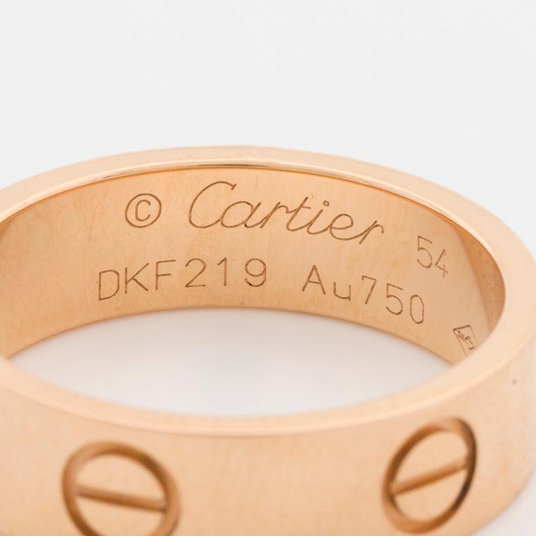 CARTIER, "Love" ring.