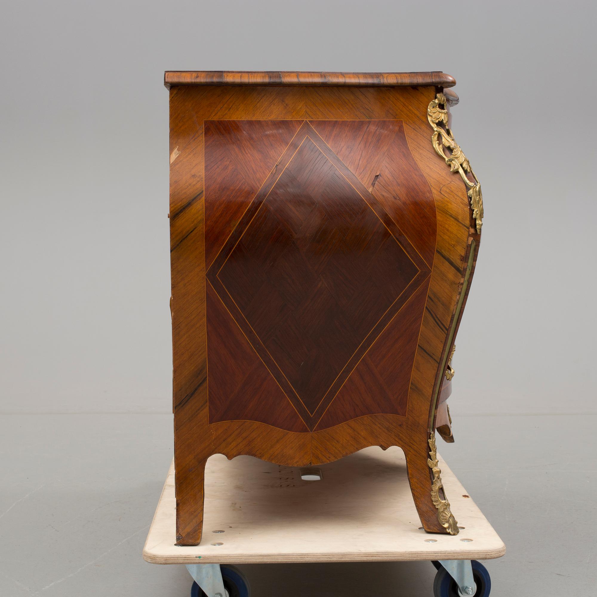 BYRÅ, Stockholmsarbete, Rokoko, 1700-tal.