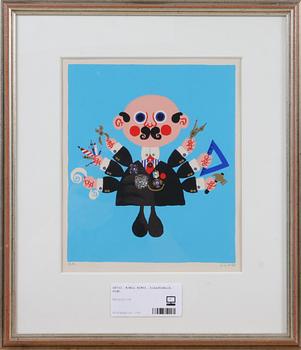 KJELL RINGI, blandteknik, sign.
