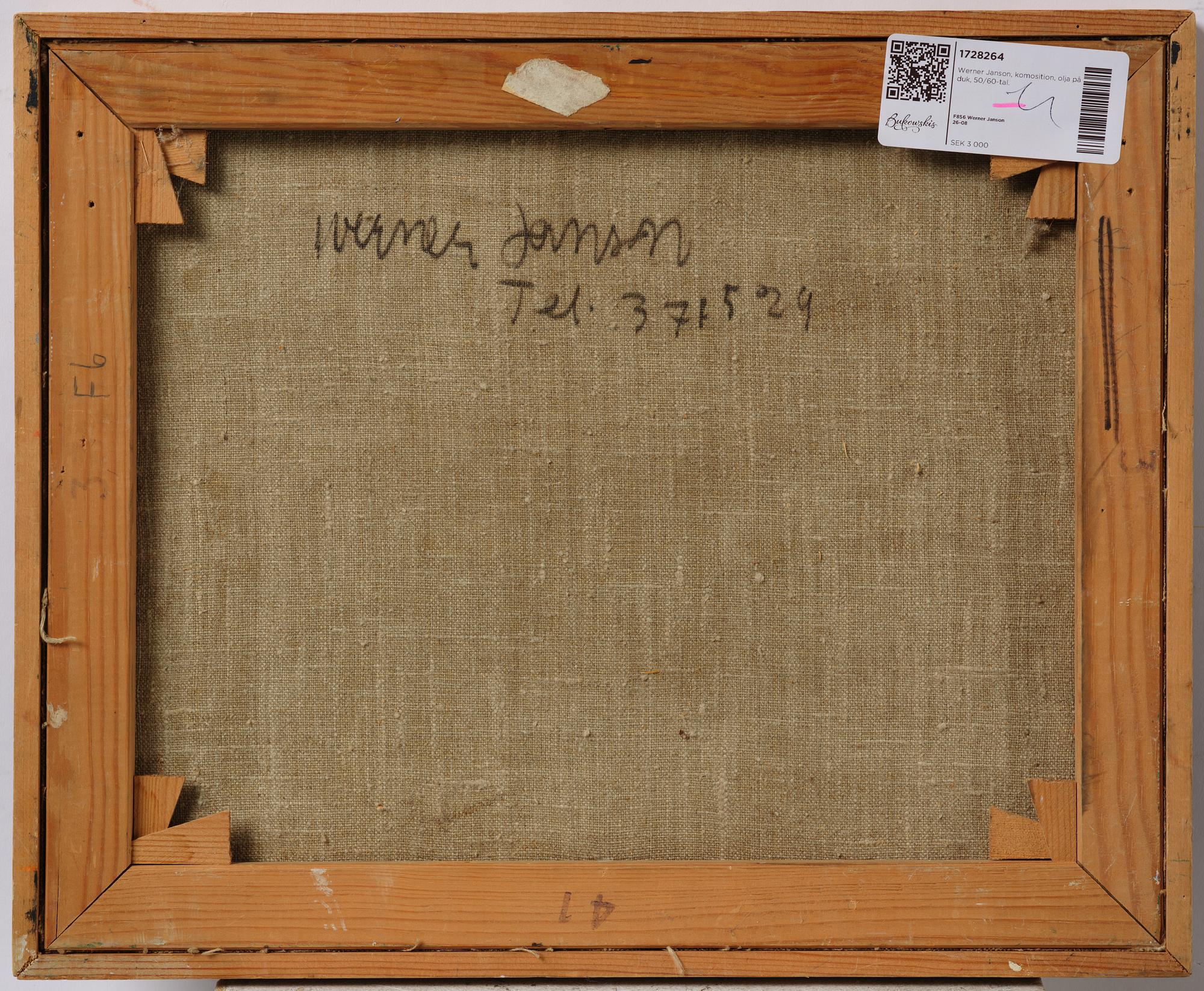 Werner Janson, Untitled.