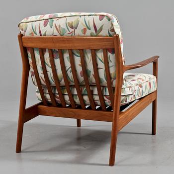 FÅTÖLJ, "USA 75", Folke Ohlsson, Dux, 1950/60-tal.