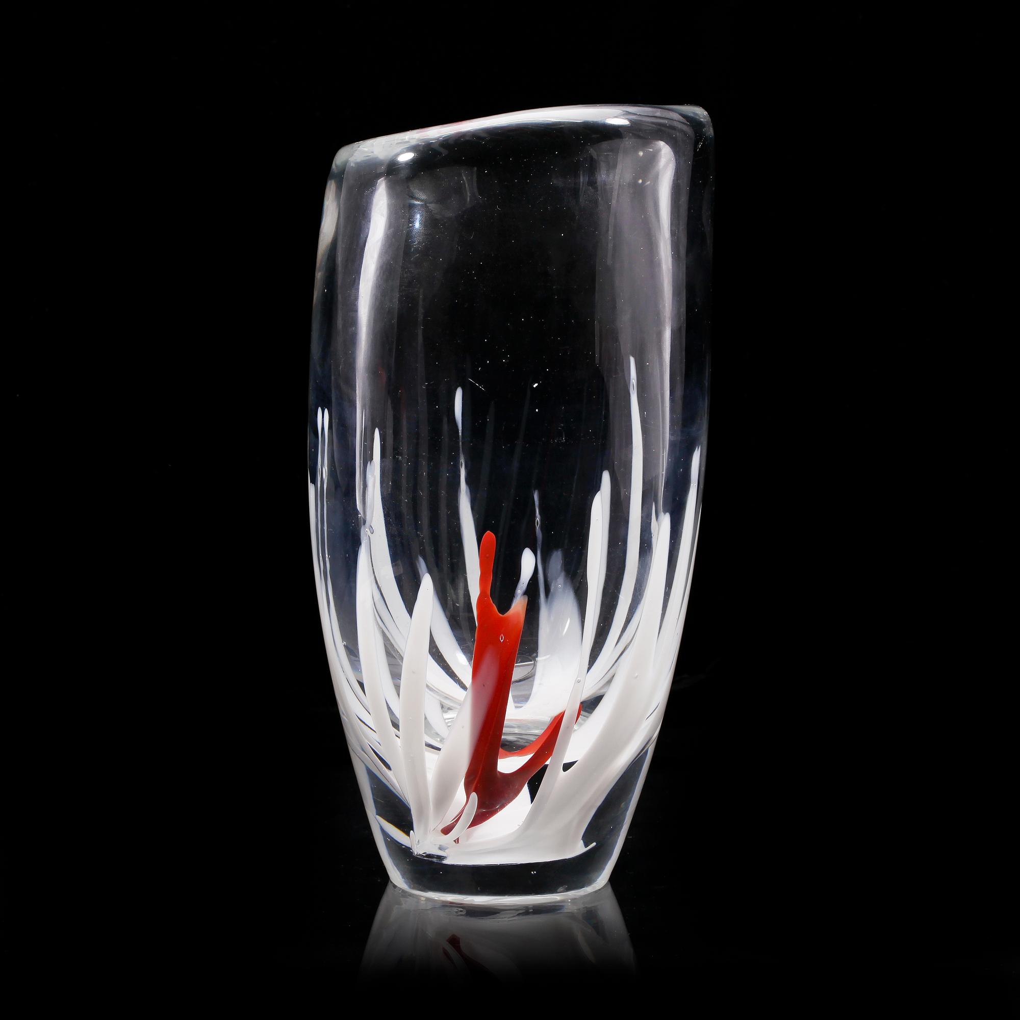 VAS, glas, Vicke Lindstrand, Kosta.