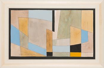 Göran Augustson, akryl på pannå, signerad och daterad -98.