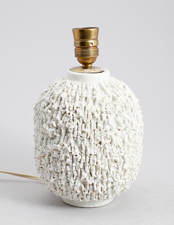 BORDSLAMPA, chamotte, Gunnar Nylund, Rörstrand.