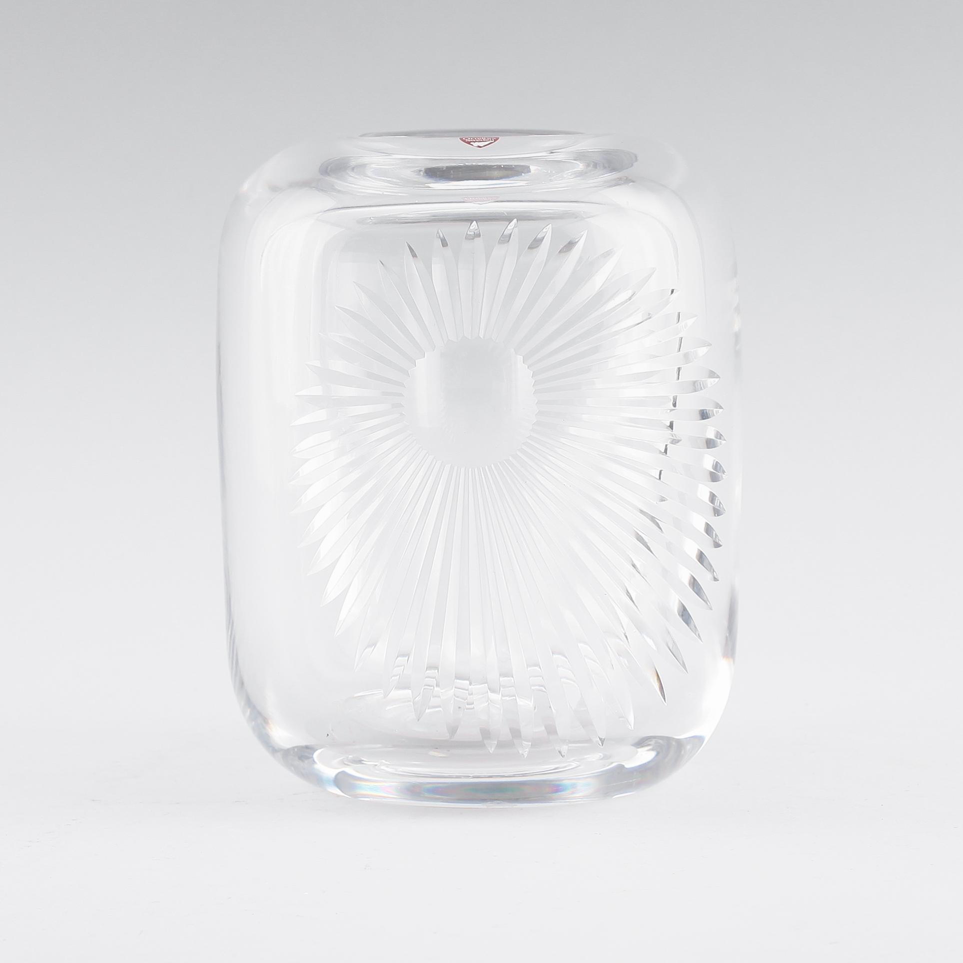 VAS, glas, Olle Alberius, Orrefors.