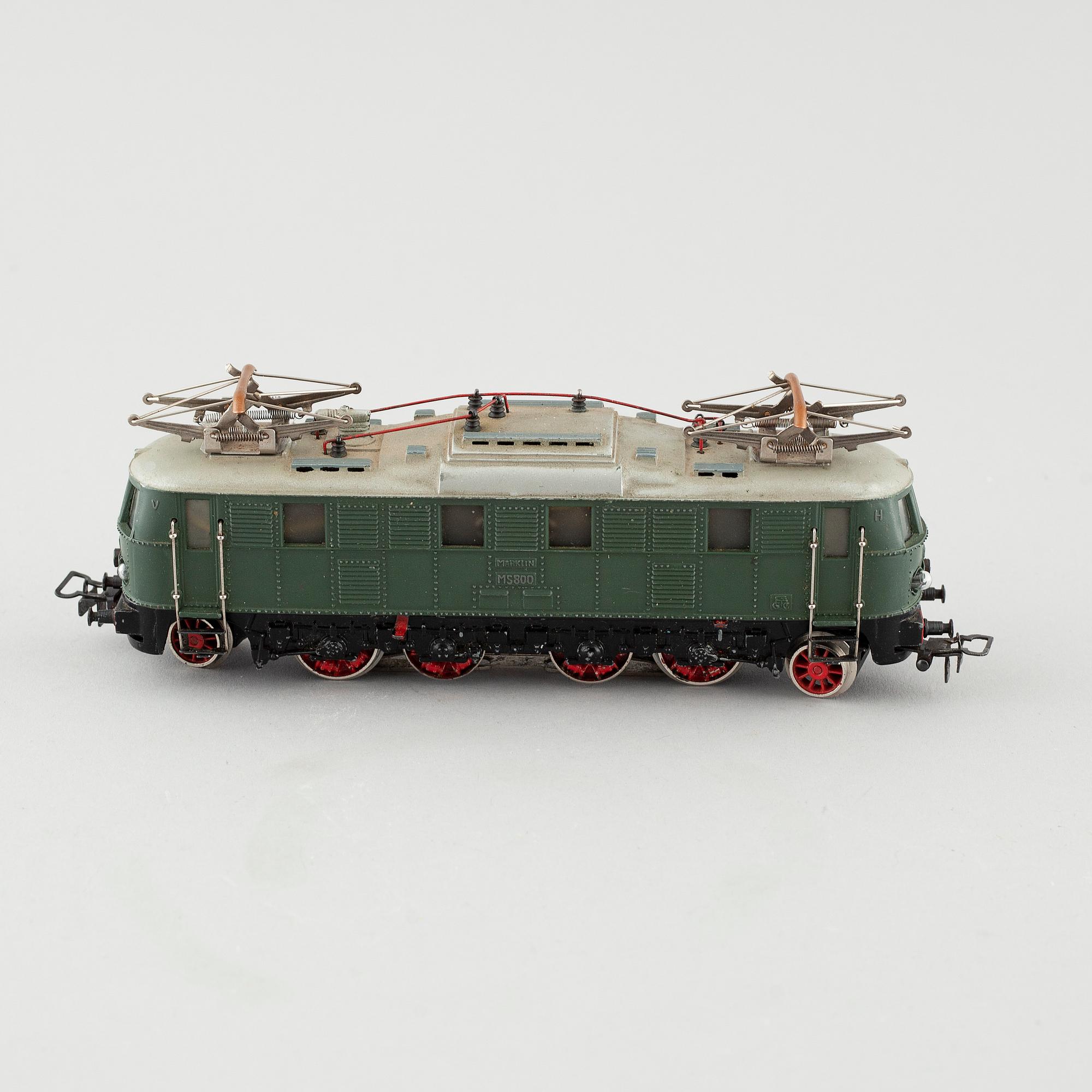 A model engine, MS800 by Märklin, Germany from the second half of the 20th century.