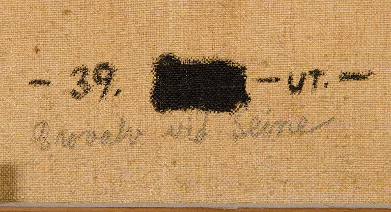 Tove Jansson, Brovalv vid Seine.