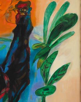 Mariano Rodriguez, Woman and rooster.