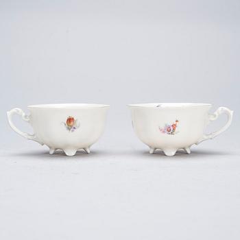 KAFFESERVIS, 37 delar, porslin, Königszelt, Tyskland. 1930/40-tal.