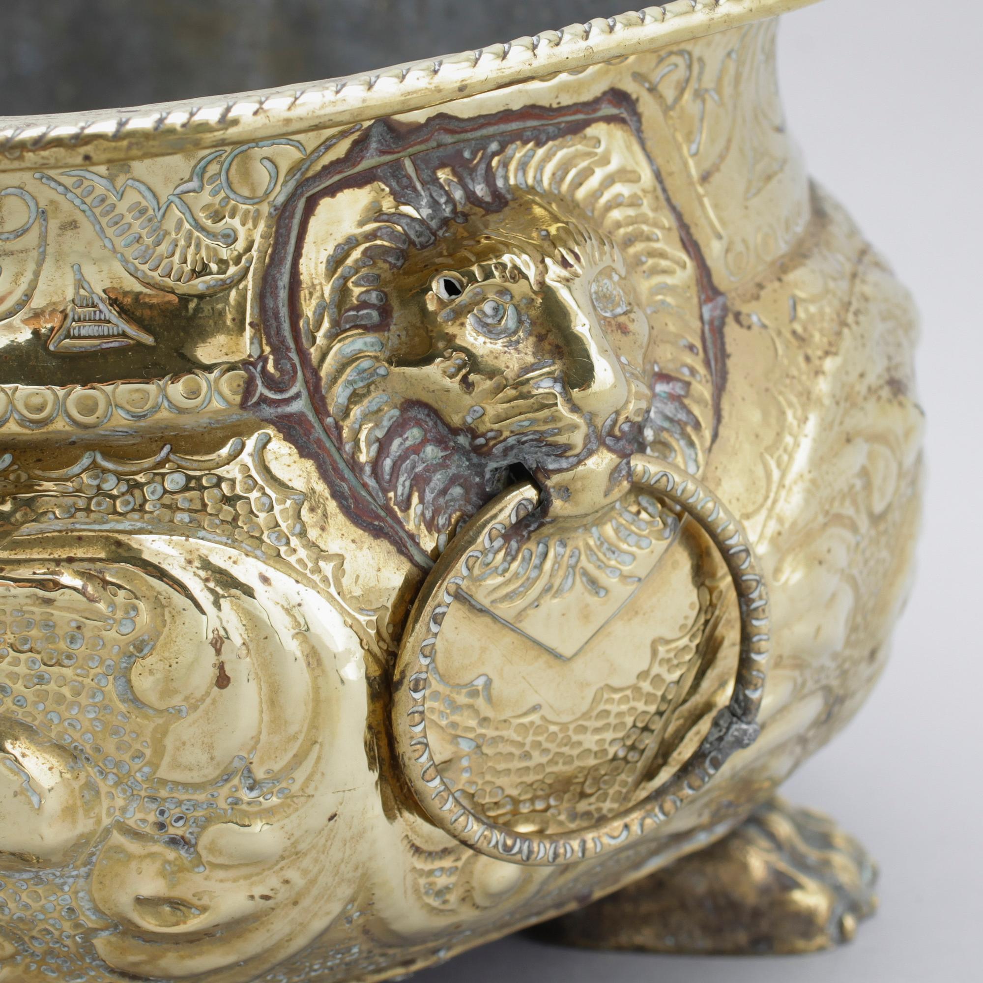 JARDINJÄR, mässing, 1800-tal.