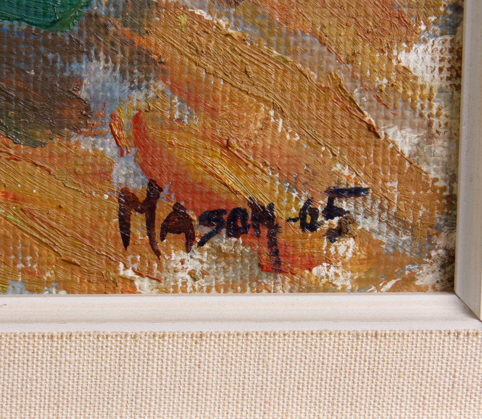 MASON, MATS, olja på masonitpannå, sign. o dat. 1965.