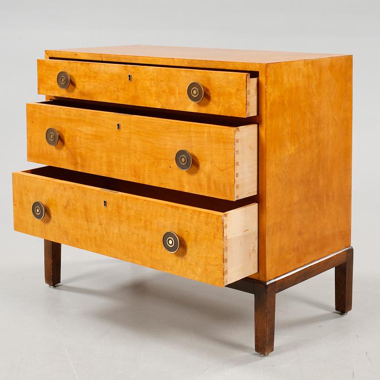 A chest of drawers, probably Nässjö Stolfabrik, 1930s.