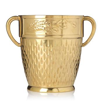 372. An Art Nouveau champagne cooler/ice bucket, Gebrüder Bing, Nuremberg.