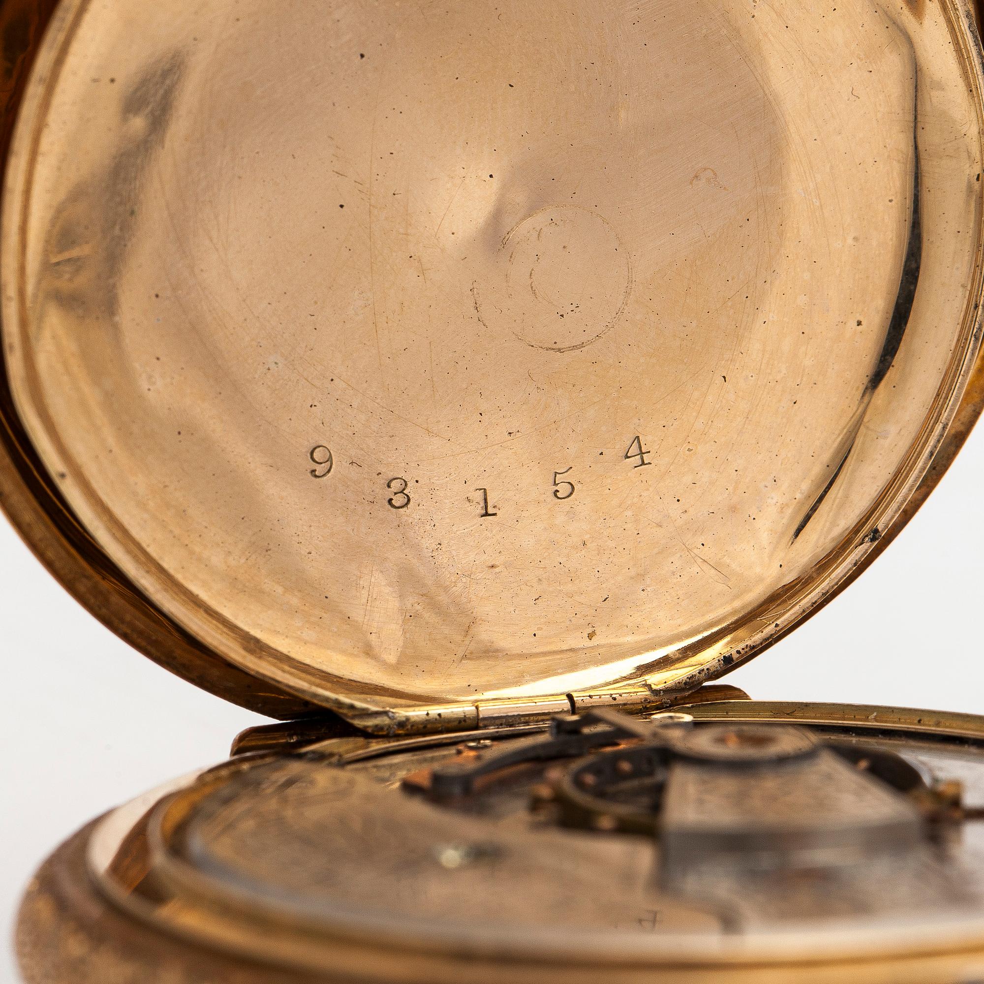 Waltham, fickur, savonett, 56,5 mm.