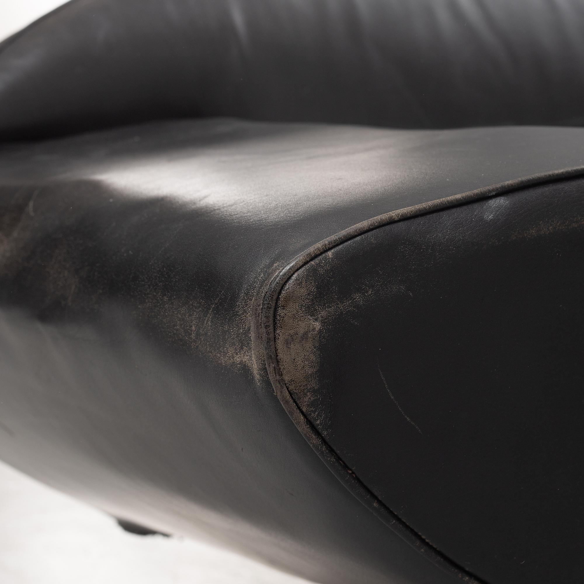 Johannes Andersen, sofa and armchair, "Capri", Trensum, 1970s.