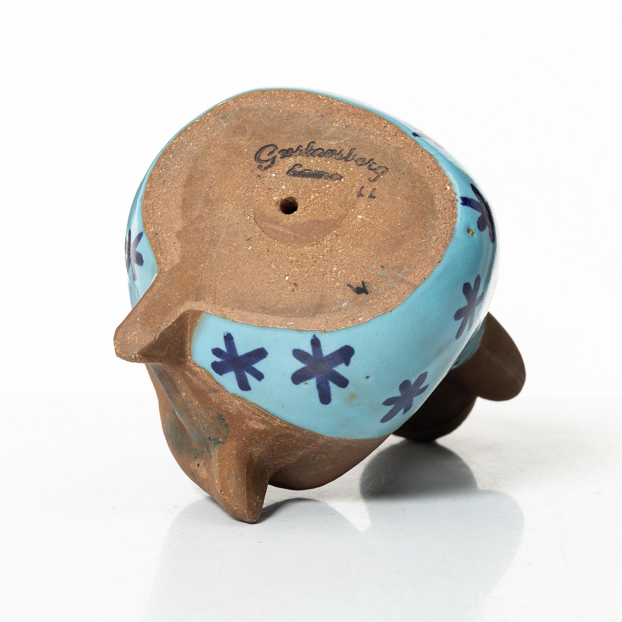 Lisa Larson, figurin, stengods, "Emma", Gustavsberg.