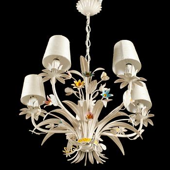 TAKLAMPA, sent 1900-tal. Höjd 50 cm.