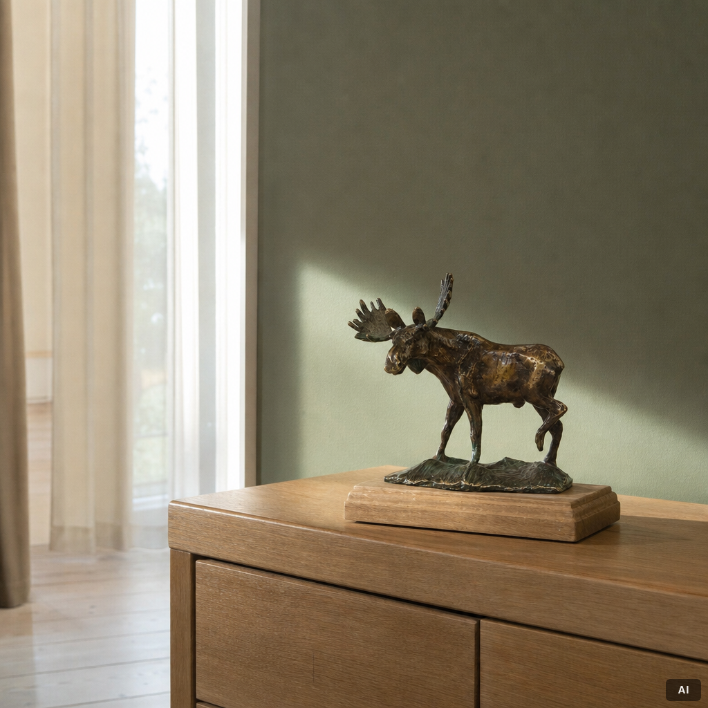 Torbjörn Forsberg, Moose bulls, 2 pcs.