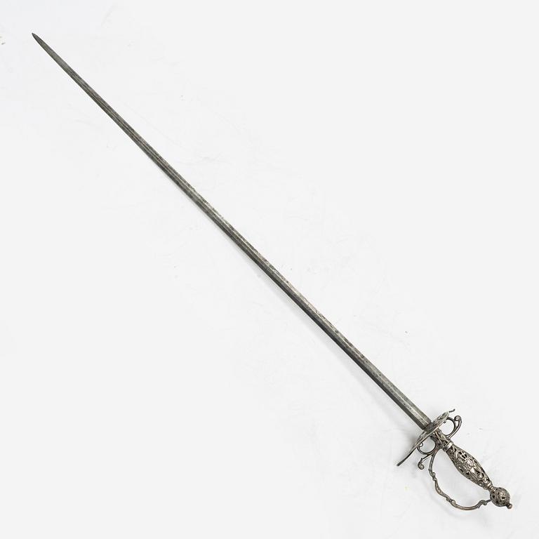 A 19th Century rococo style smallsword.