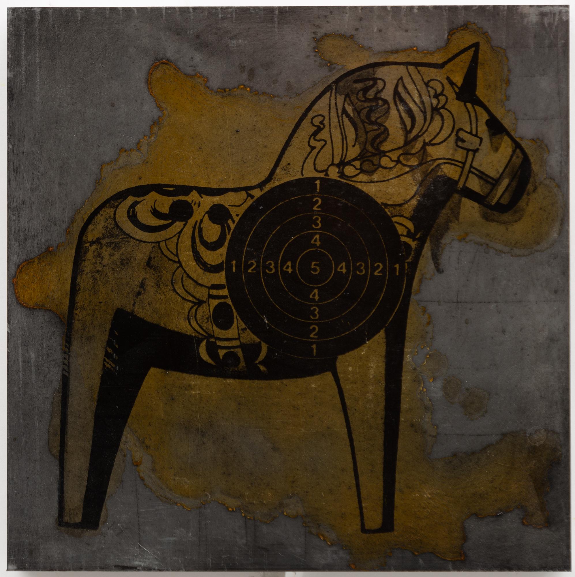 Peter Johansson, "The final solution to the problem of sculpture", polyptyk, 16 delar.