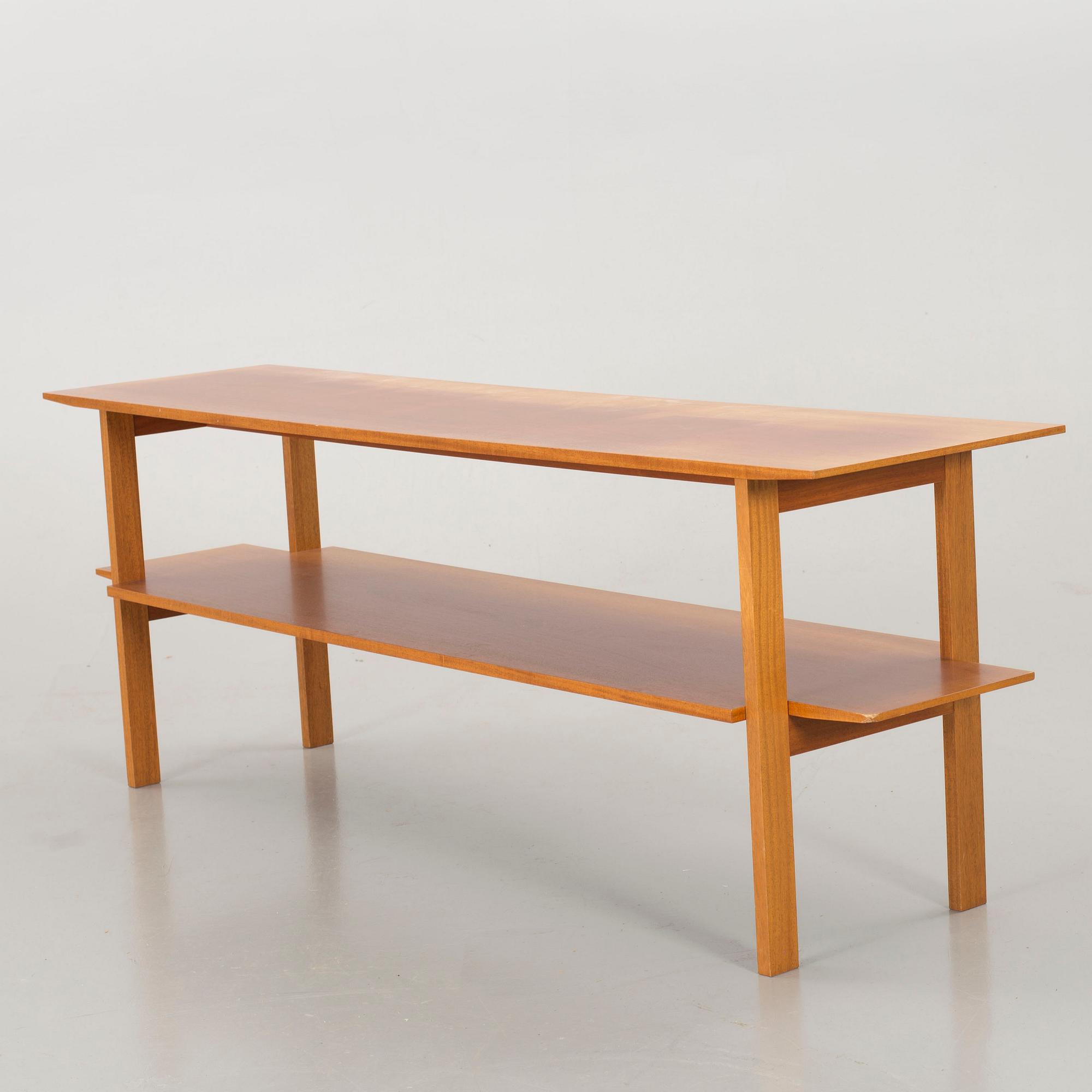 JOSEF FRANK,biblioteksbord modell 648  för firma Svenskt Tenn 1900-talets senare del.