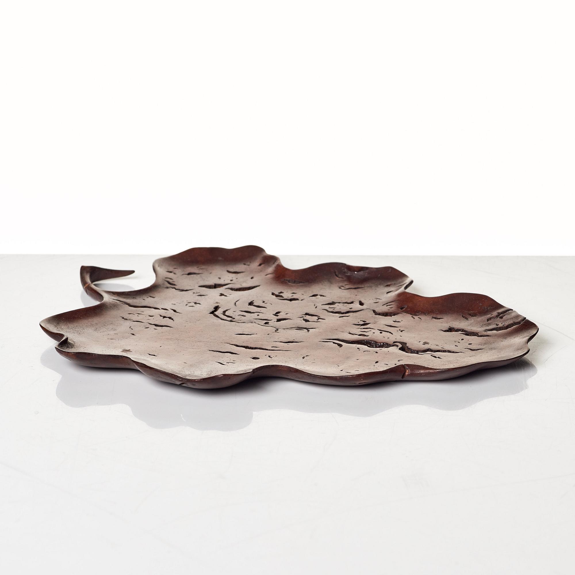 Bricka, boxwood. 1800-tal.
