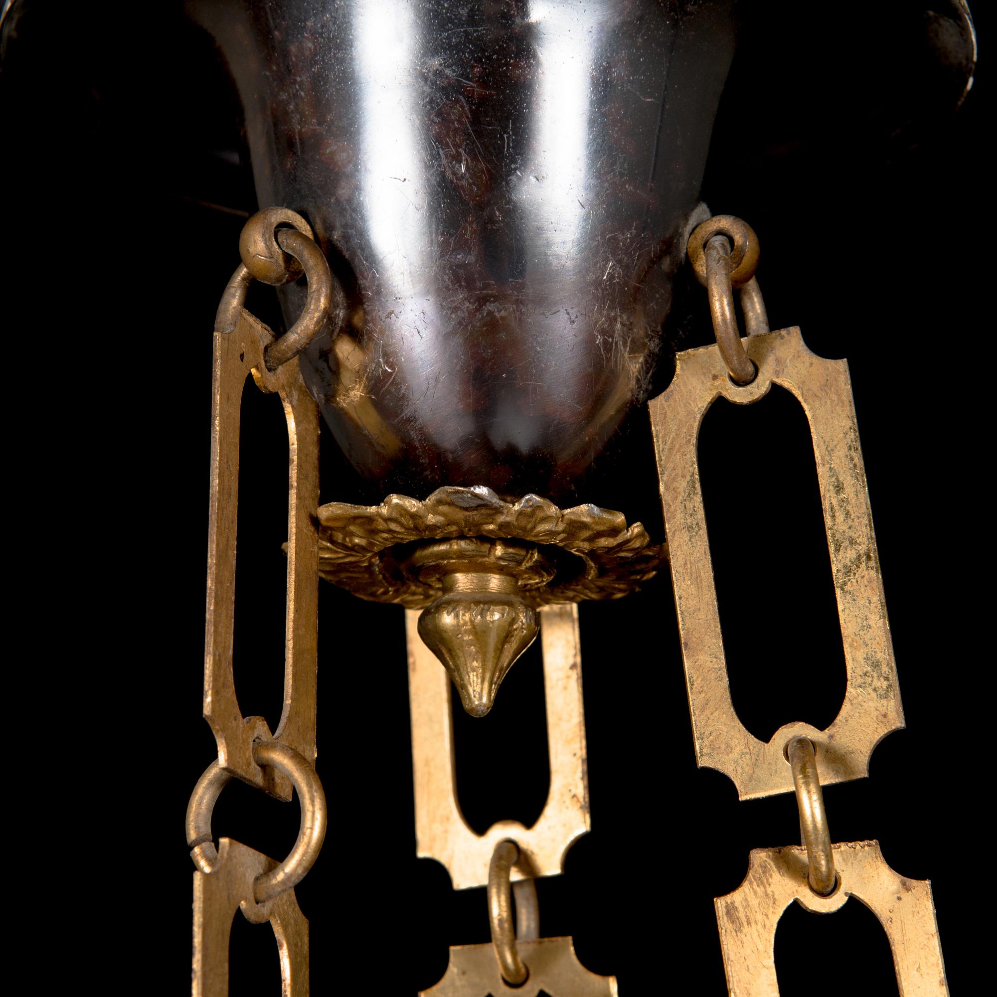 Kattoamppeli, empire-tyyli, 1920-luku.