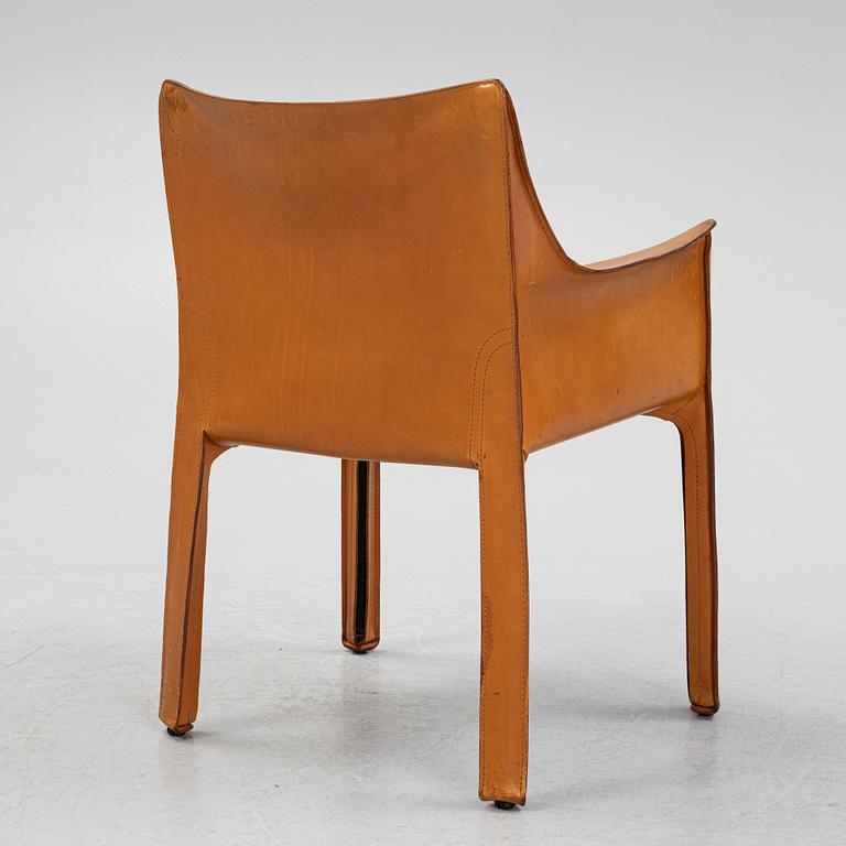 Mario Bellini, a '413 CAB' armchair from Cassina, Italy.