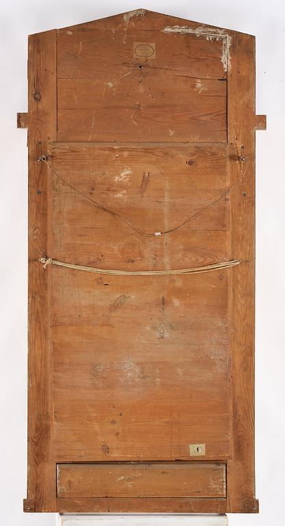 Spegel, av Petter Gustaf Bylander (spegelfabrikör i Göteborg 1811-58), Empire.