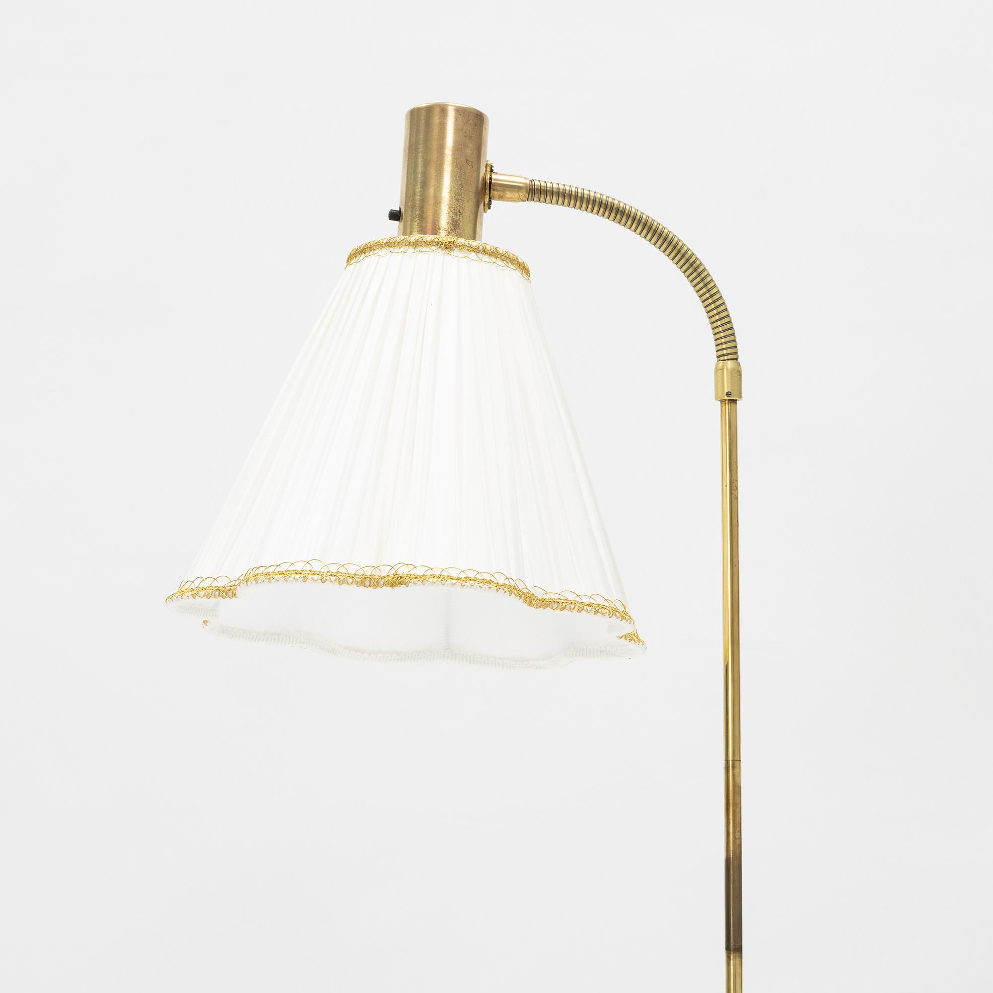 A floor lamp, Falkenbergs Belysning, Sweden, second half of the 20th century.