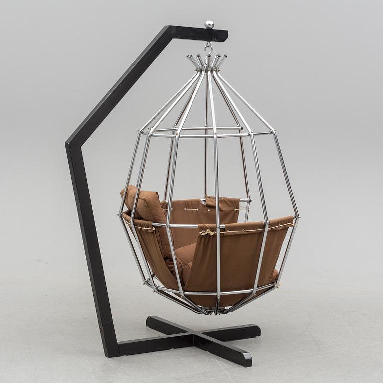 IB ARBERG, fåtölj, "Papegojan", Ibar Design AB, Jönköping, formgiven 1970-71.