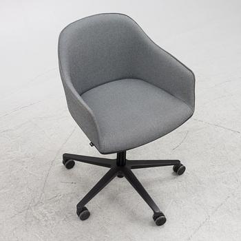 Ronan & Erwan Bouroullec, skrivbordsstol, "Softshell Chair", Vitra, 2015.