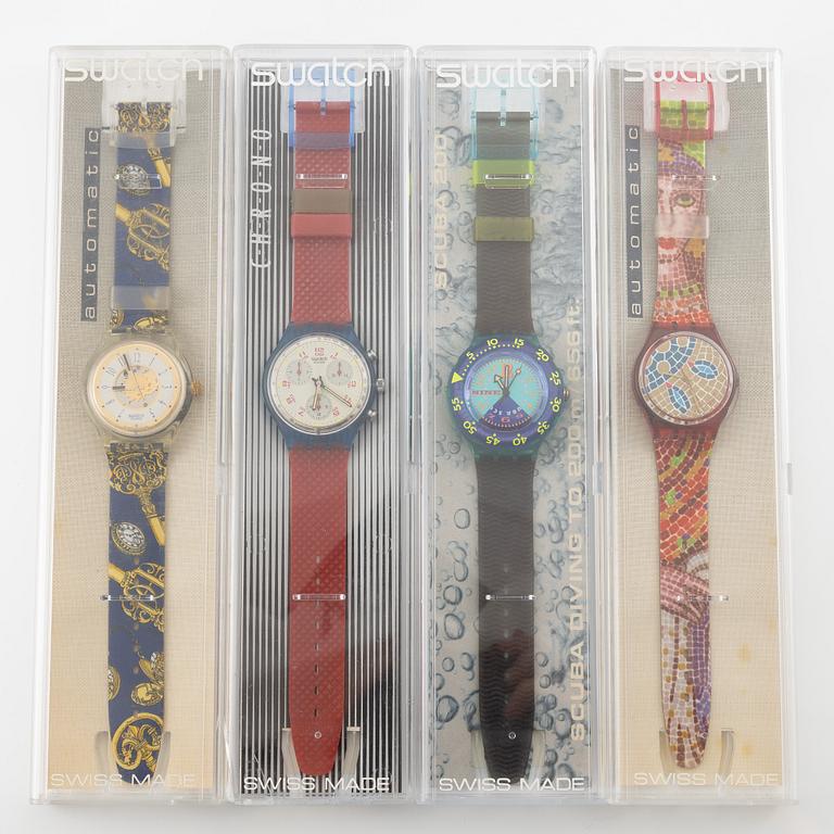 18 Swatch Watches, "No Reserve".