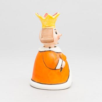 A porcelain nodder "King of Hearts", Goebel for Walt Disney 1950s.