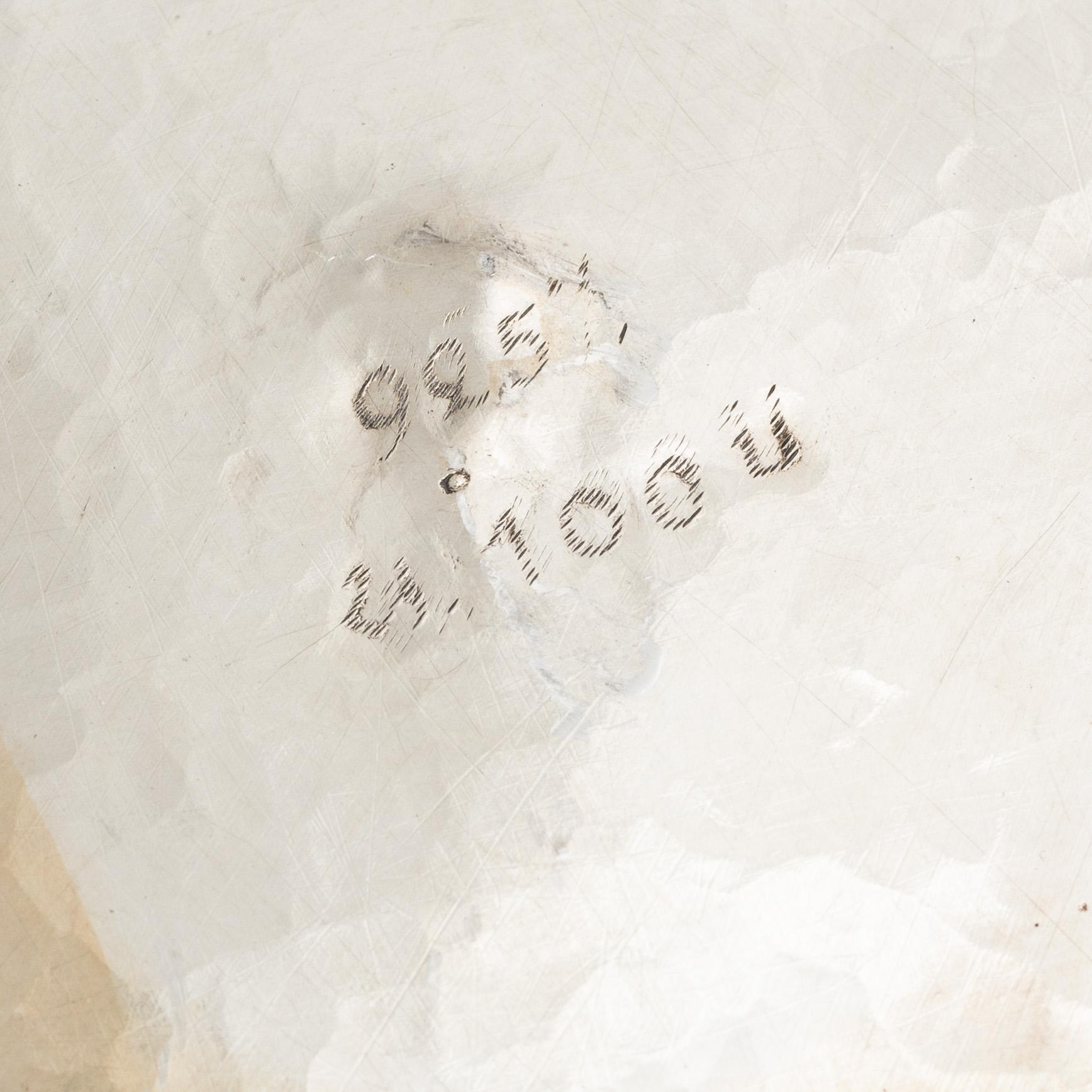 Bowl, low-grade silver, Southeast Asia.