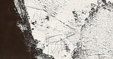 Luis Feito, Untitled.